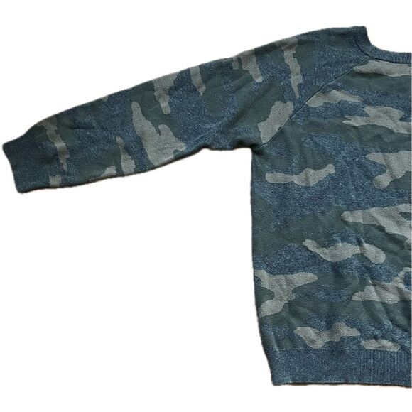 Stitches & Stripes Camo Sweatshirt Green Size XXL - Picture 7 of 10